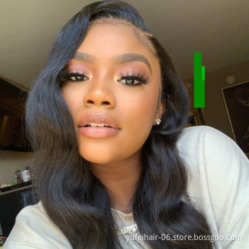 Cuticle Aligned Virgin brazilian 100%human hair lace wig,lace front wig human hair,lace front human hair wigs with baby hair